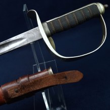 British WW1 War Economy 1898 Pattern Infantry Staff Sergeants Sword by Fenton Brothers, 1915 - 8